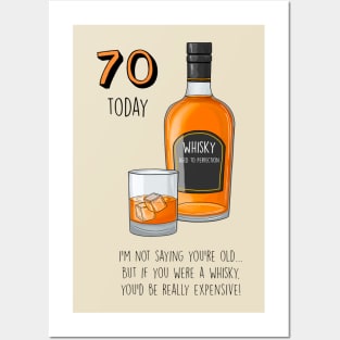 70 Today Whisky Posters and Art